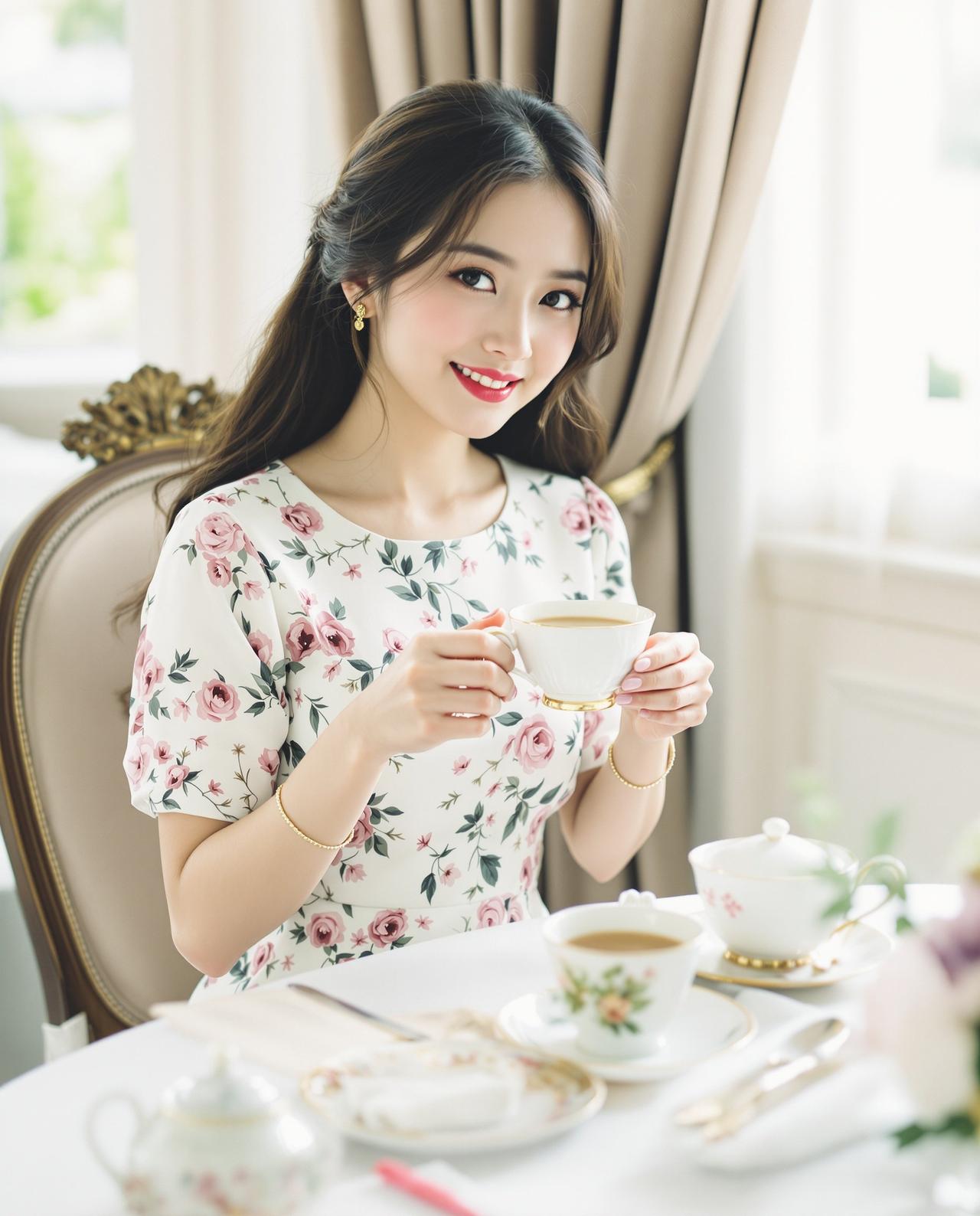 午后茶会 - cos美图 - 精选高清cosplay美图欣赏,二次元动漫角色还原与coser写真合集唯美写真 午后茶会 - 周雅琪 - 可爱系写真