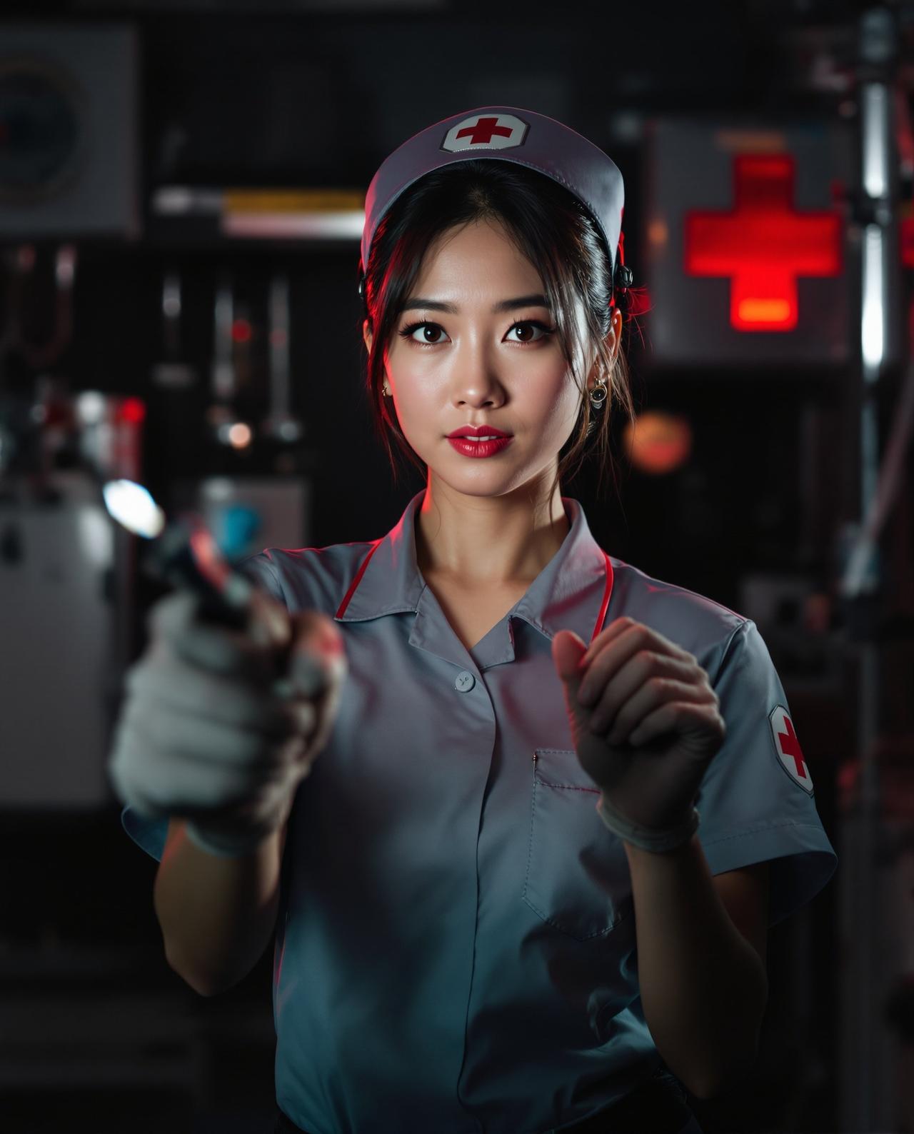 急救先锋 - 林急救 - cos美图 - 精选高清cosplay美图欣赏，二次元动漫角色还原与coser写真合集护士装写真第1张