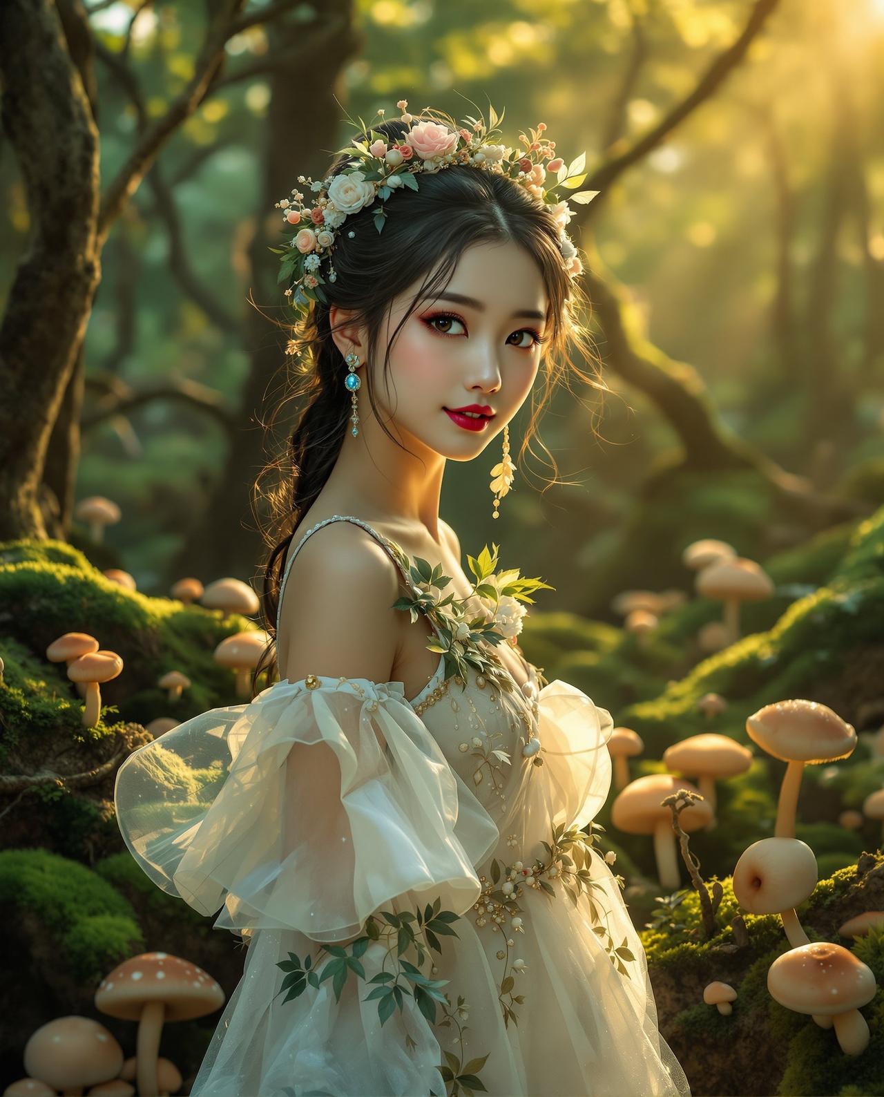 森林精灵 - cos美图 - 精选高清cosplay美图欣赏,二次元动漫角色还原与coser写真合集唯美写真 森林精灵 - 陈小鹿 - 可爱系写真