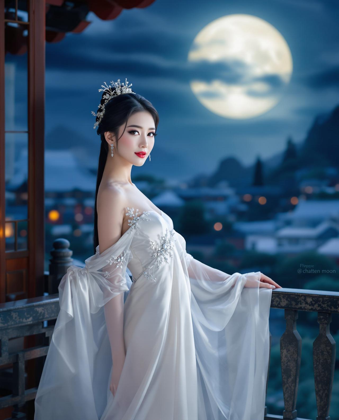 月下嫦娥 - cos美图 - 精选高清cosplay美图欣赏,二次元动漫角色还原与coser写真合集唯美写真 月下嫦娥 - 月嫦娥 - 美女写真写真